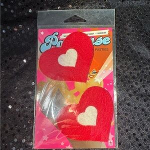 Red Heart Pastease nipple covers